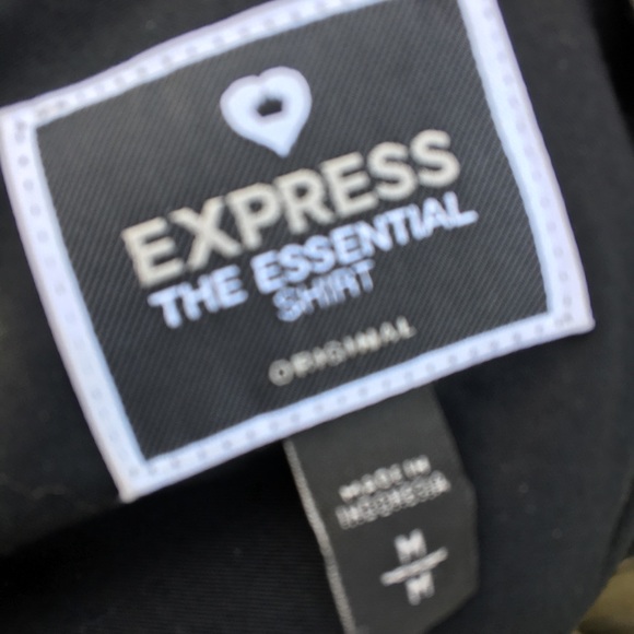 Express Black Shirt size Medium - Picture 4 of 6